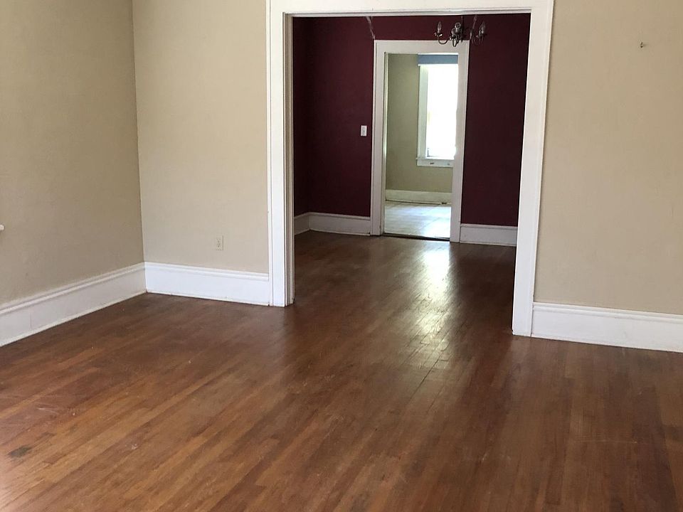 Living room into dining