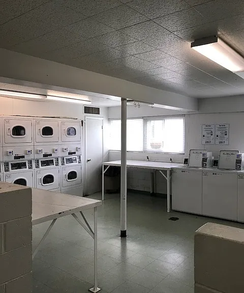 On site laundromat