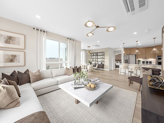 Inviting gathering room