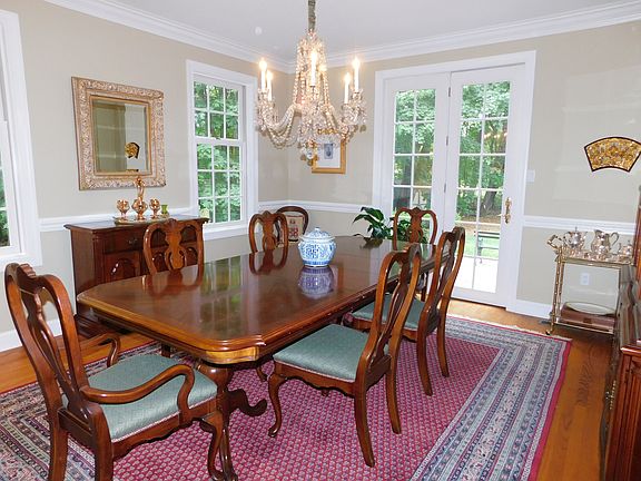 Expanded dining room. 