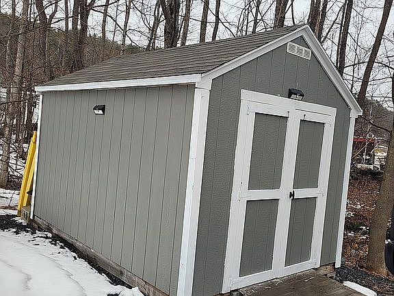 Large shed for storage 