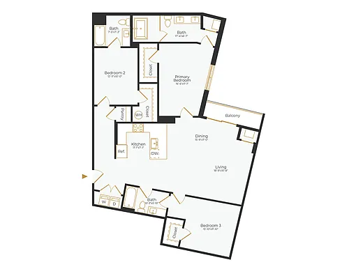 Floor plan C3