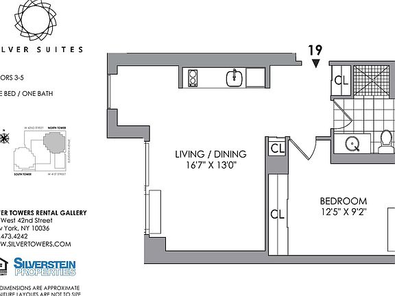 2nd image of 600 W 42nd St #519