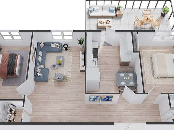 2nd image of 244 W 72nd St #B