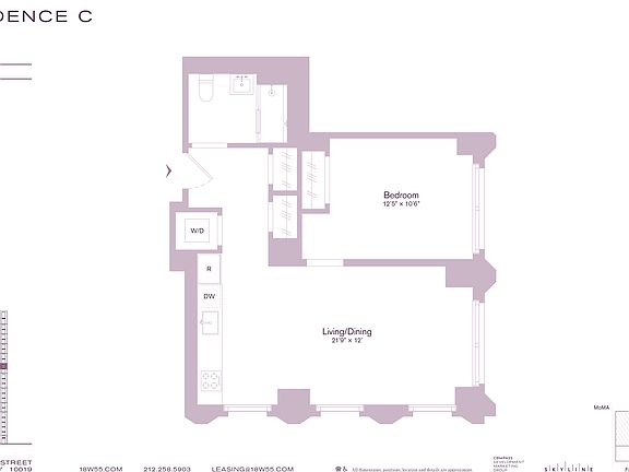 2nd image of 18 W 55th St #17C