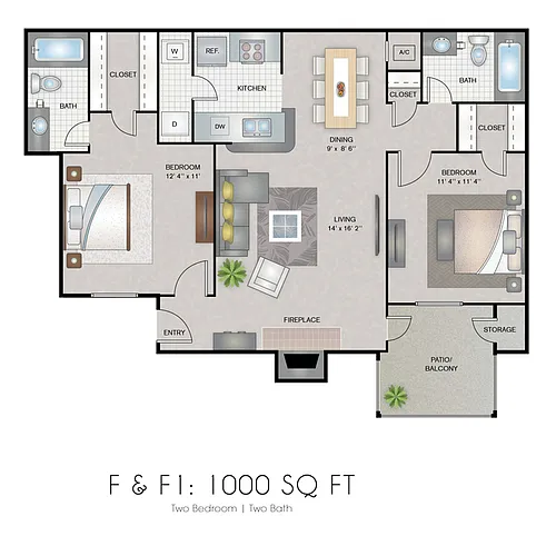 Floor plan B2