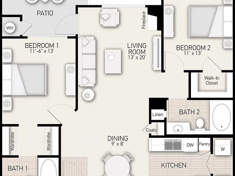 The Hamptons Apartment Homes — Photo 30