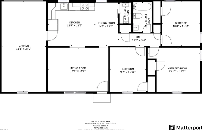 3 bed, 1.5 bath, 1200 sqft, $1,675 — Photo 2