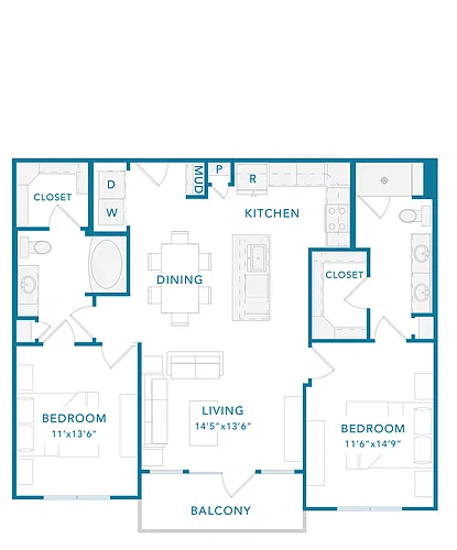 Floor plan C1