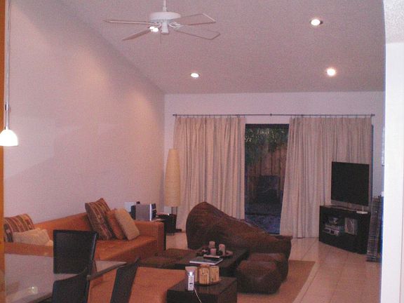 living room east view