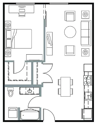 Floor plan A1I