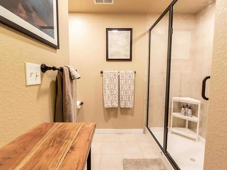 Basement bathroom