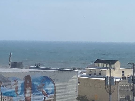 Taken from our side window!