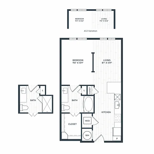 Floor plan A13