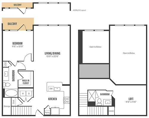 Floor plan A8M