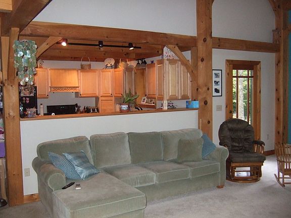 kitchen from living room