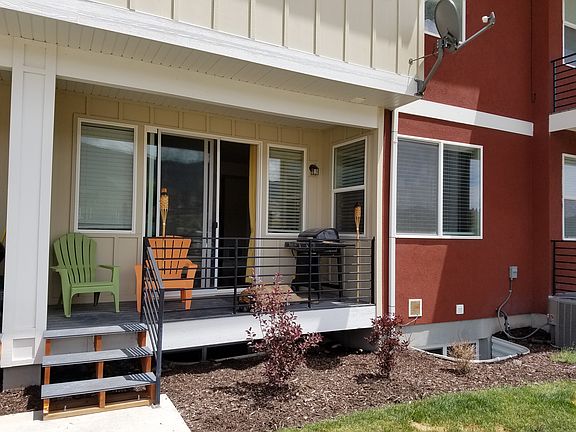 Back porch and deck