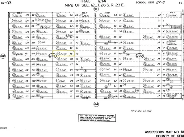 0 Unknown Lot 89, Wasco, CA 93280