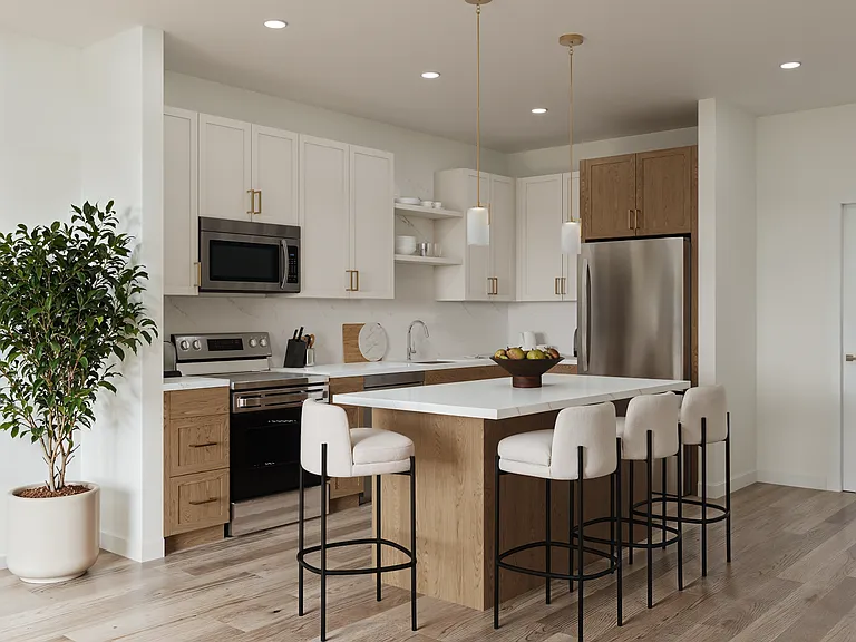 The Truette Apartments Kitchen
