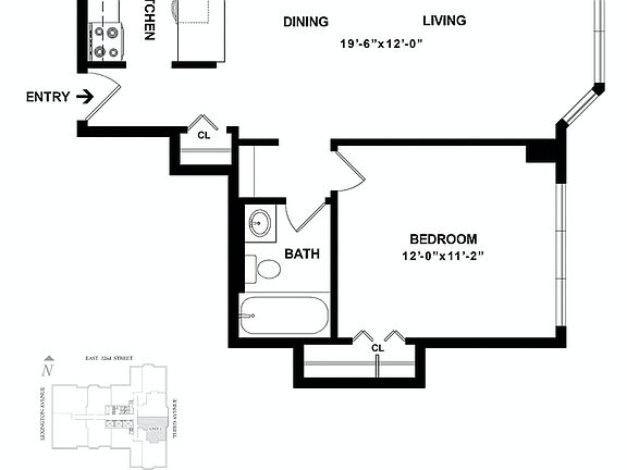 2nd image of 151-155 E 31st St #W30c