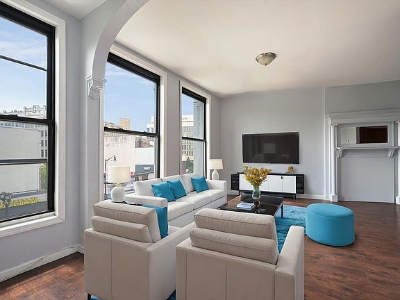 Living/Dining Room (Virtually Staged)