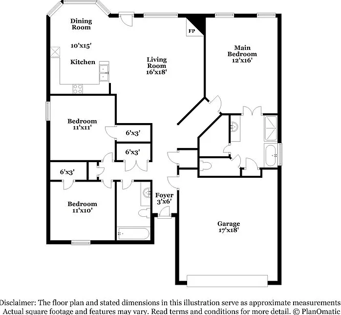 3 bed, 2.0 bath, 1367 sqft, $1,720 — Photo 2