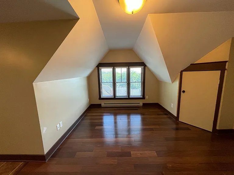 Living room with additional storage closet
