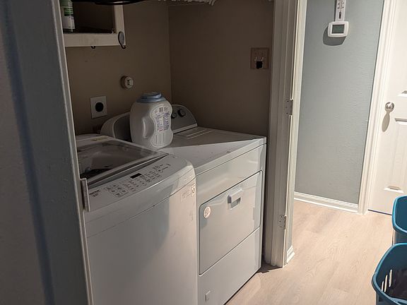 Laundry area