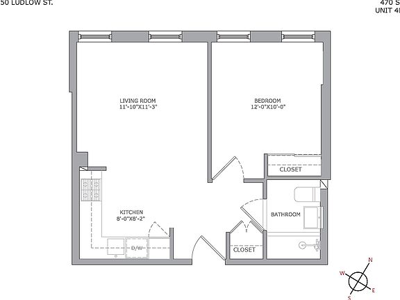 2nd image of 150 Ludlow St APT 4D