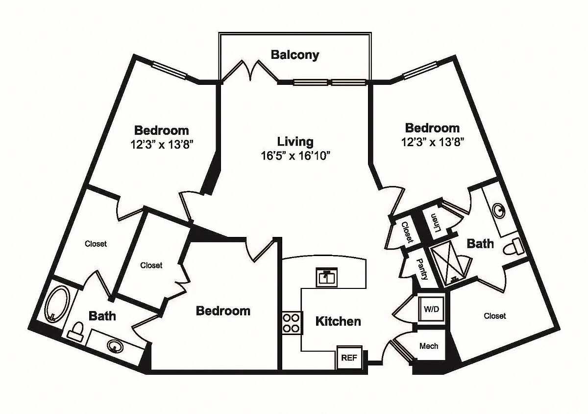 Floor plan C1