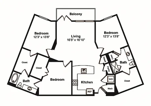 Floor plan C1