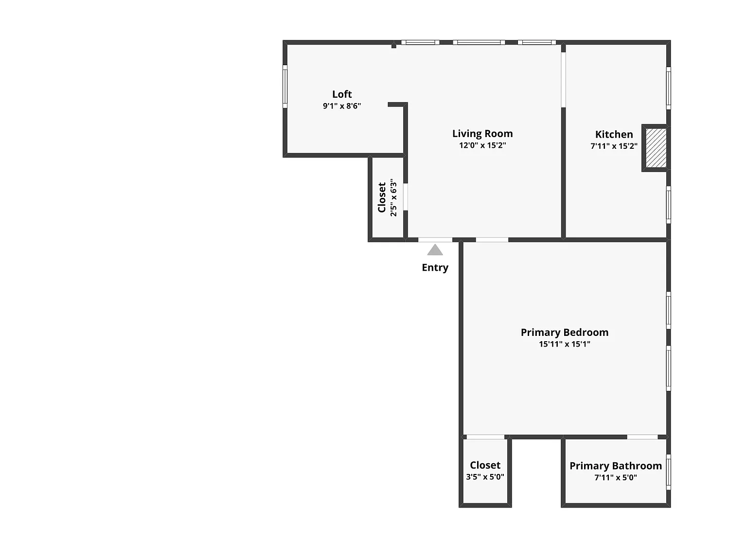 1 bed, 725 sqft, $2,195 — Photo 4