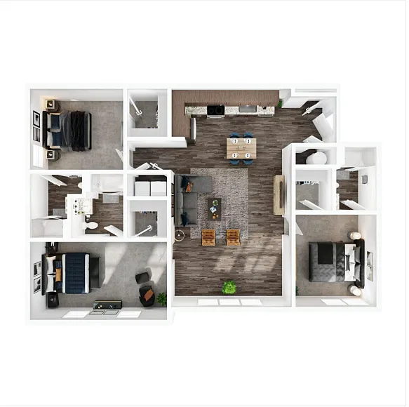 Floor plan 3BRBA