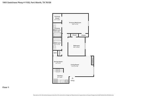 Floor plan B2U
