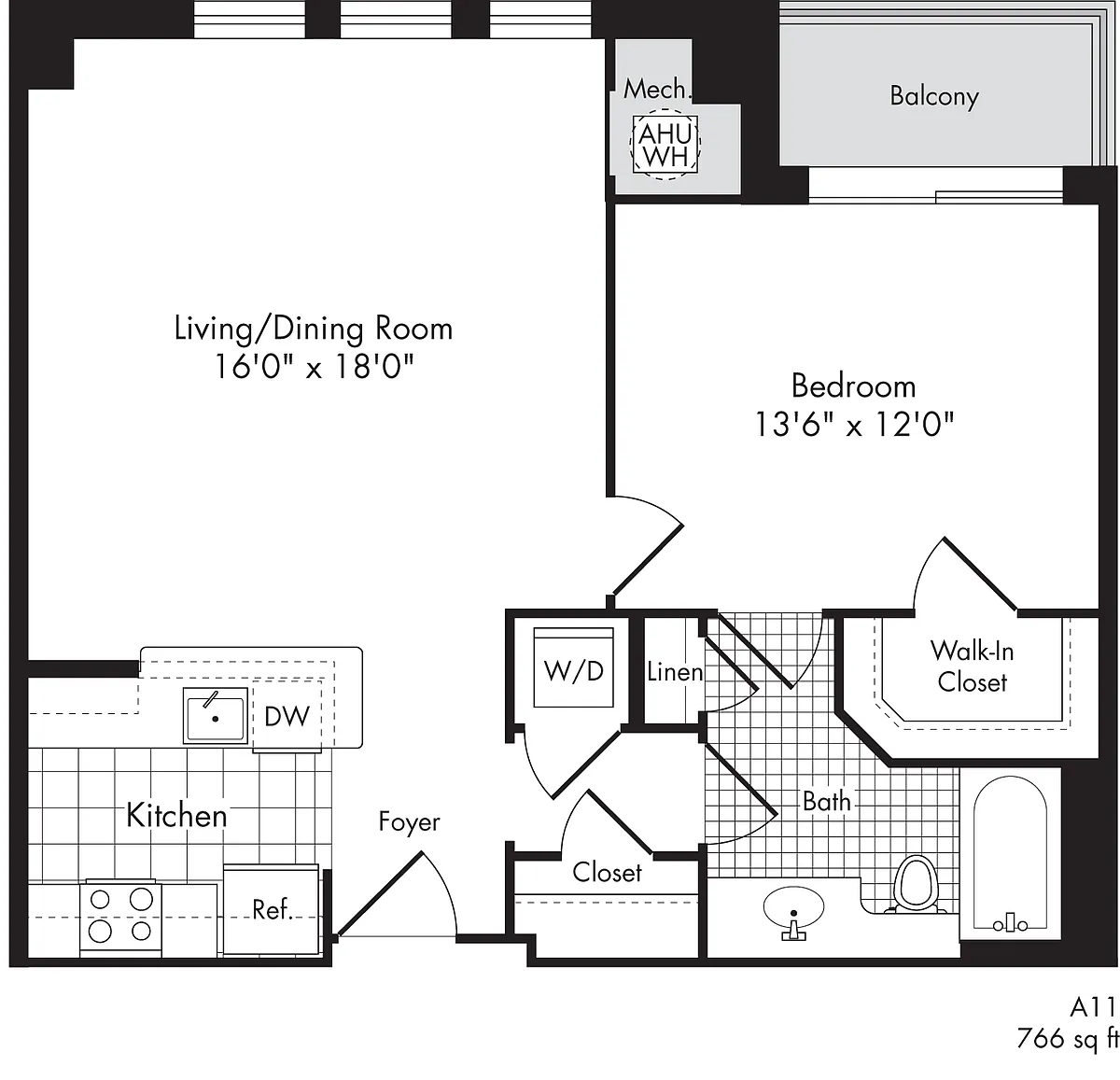 Floor plan A11