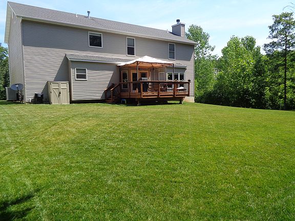 South West corner of home