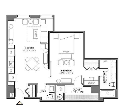 Floor plan C7A