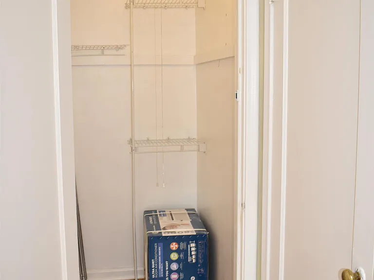 Large closet space.