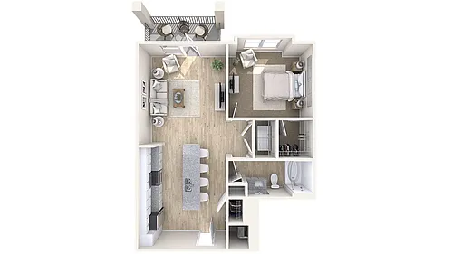 Floor plan A21
