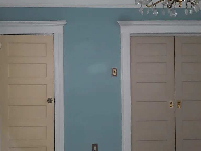 Dining room, 1st door closet 2nd door 2nd bedroom sliding doors