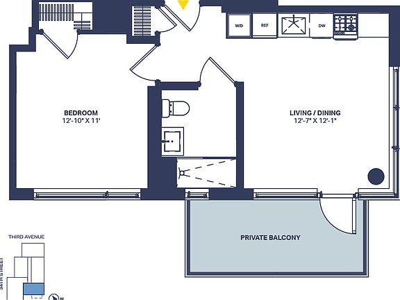 2nd image of 509 3rd Ave #29G
