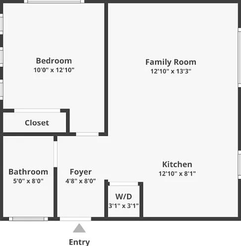 1 bed, 1.0 bath, 525 sqft, $3,500 — Photo 2
