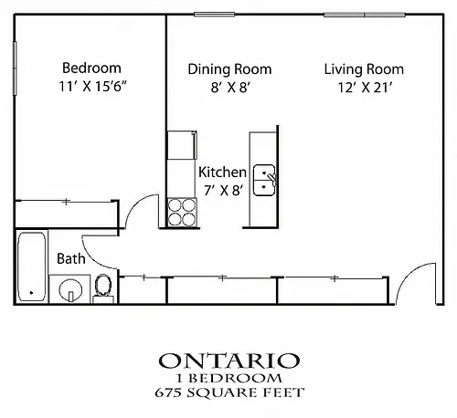 Floor plan Ontario