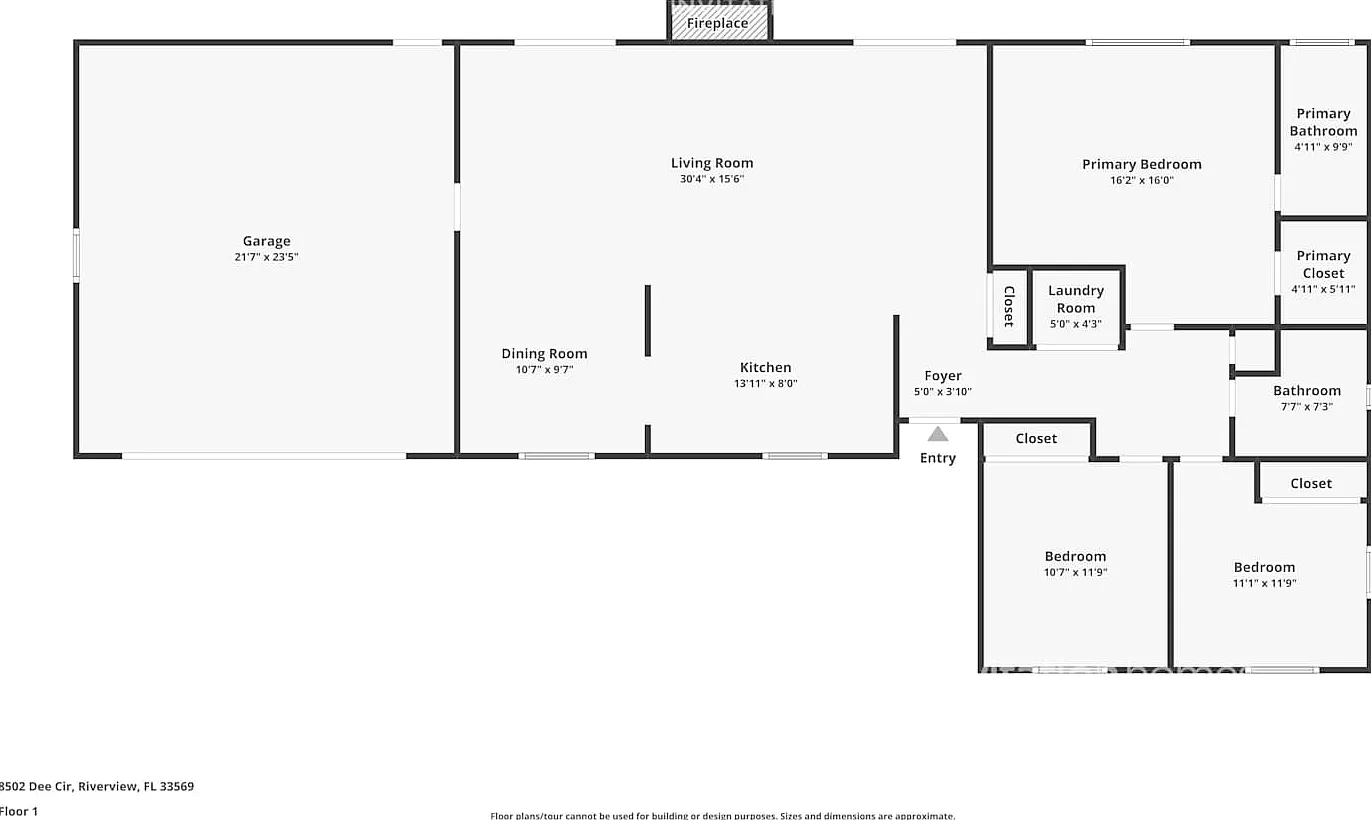 8502 Dee Cir Riverview, FL 33569 — Photo 2