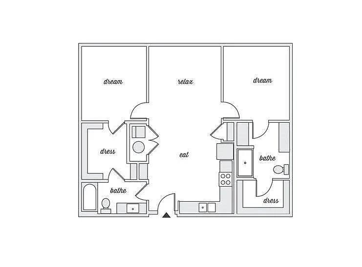 Floor plan B1