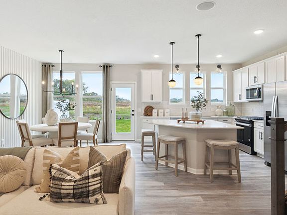 Standing in the Gathering Room, Gazing Into the Kitchen