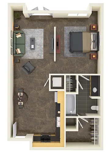 Floor plan Sunset