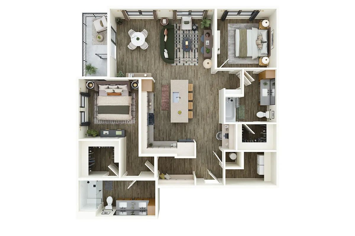 Floor plan B51A