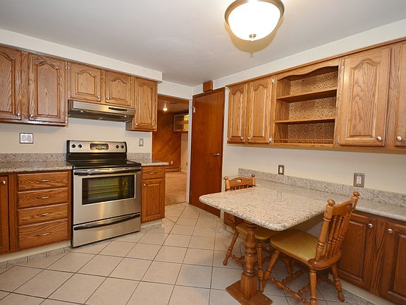 Built in table w/granite