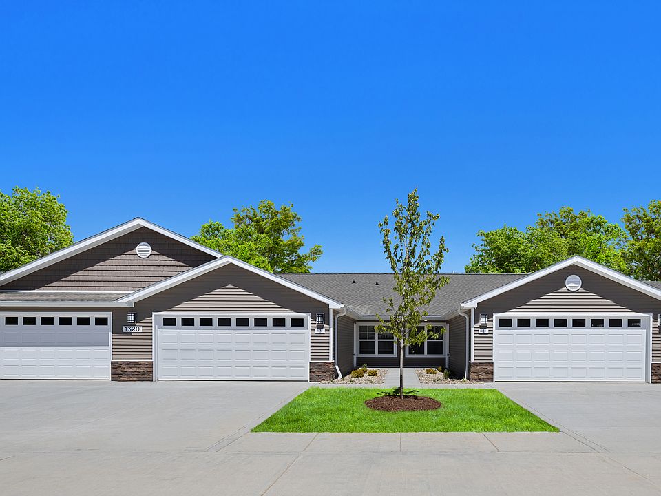 Apartments with Two-Car Attached Garages